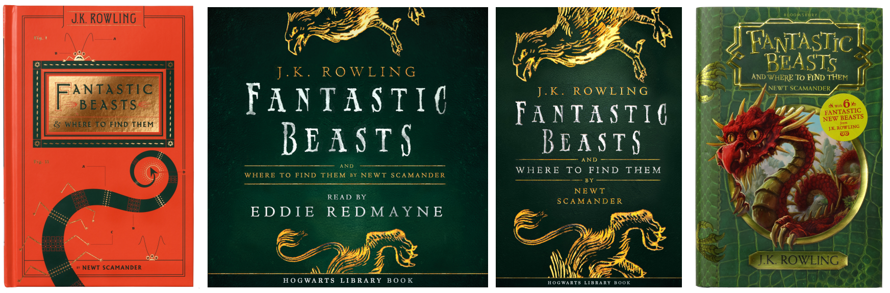 Six new fantastic beasts unleashed today - J.K. Rowling